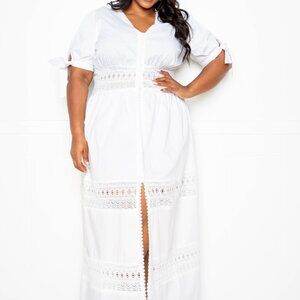 Brand New Plus Size White Dress Size 3X